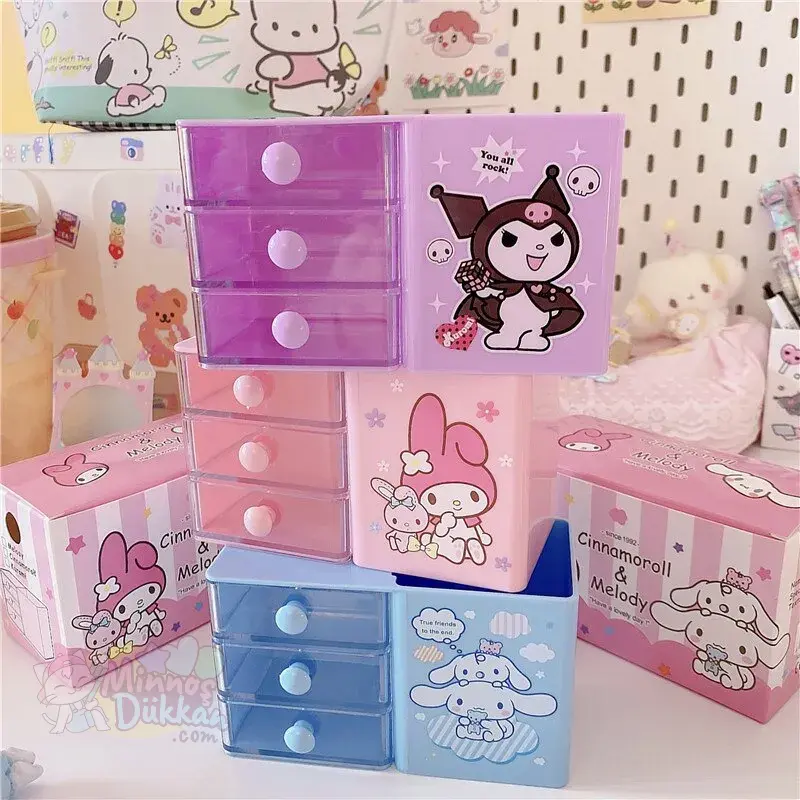 İTHAL KUROMİLİ ÇEKMECELİ MASA ÜSTÜ KALEMLİK