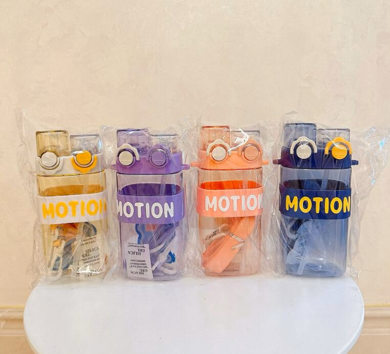 ÇİFT KAPAKLI LÜKS MOTİON MATARA 550 ML