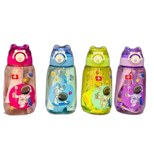 ASTRONOT BASKLILI KARARKTERLİ MATARA 680 ML