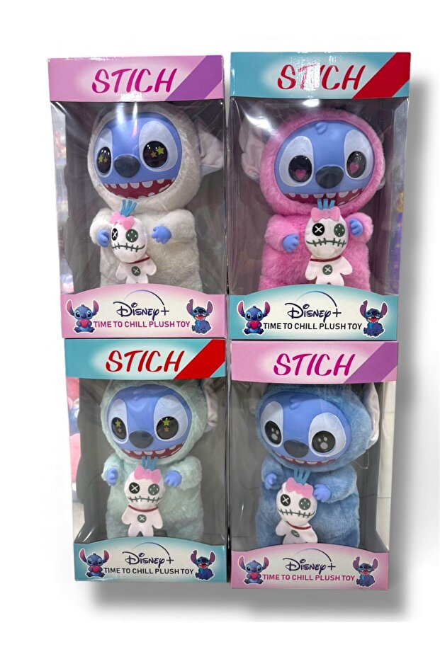 40 CM DEV BOY KUTULU STİTCH PELUŞ OYUNCAK