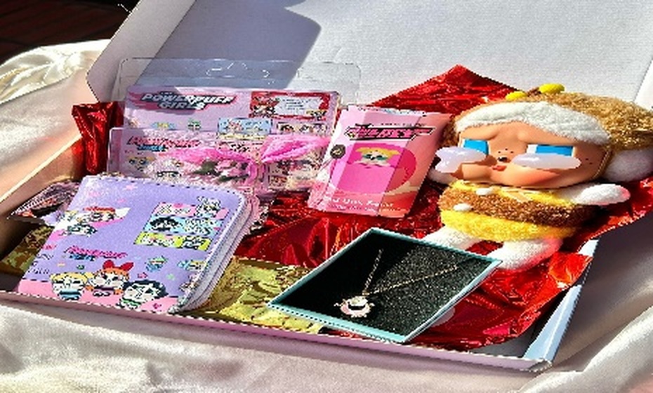 POWER PUFF GİRLS 5'Lİ ÖZEL SÜRPRİZ HEDİYE KUTUSU GİFT BOX