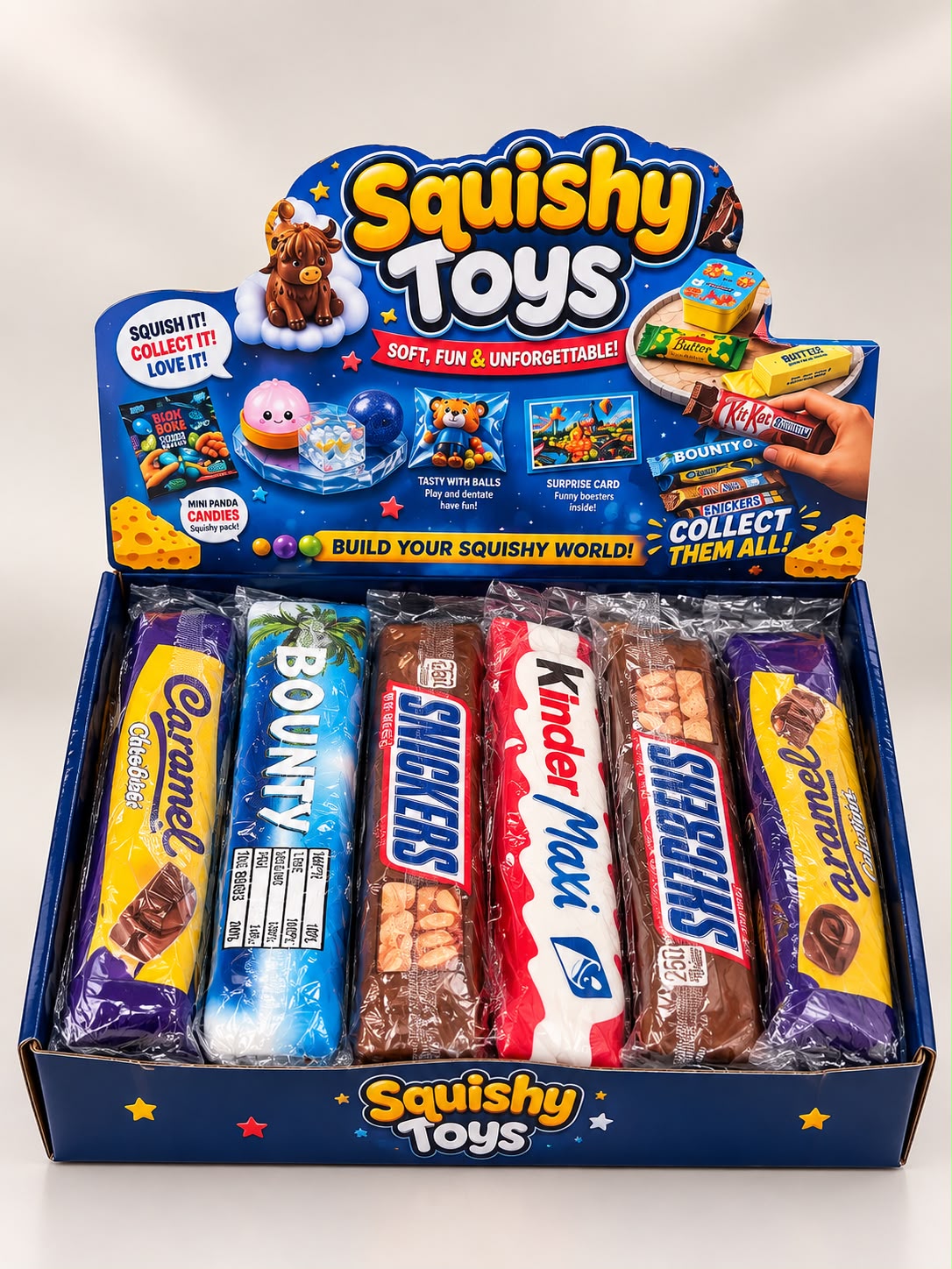 ÇİKOLATA SQUİSHY KARMA MODEL 12'Lİ PKT