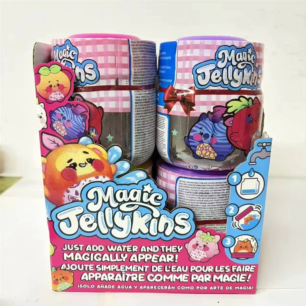 MAGİC JELLY KİNS SÜRPRİZ KAVANOZ OYUNCAK 8'Lİ KUTU