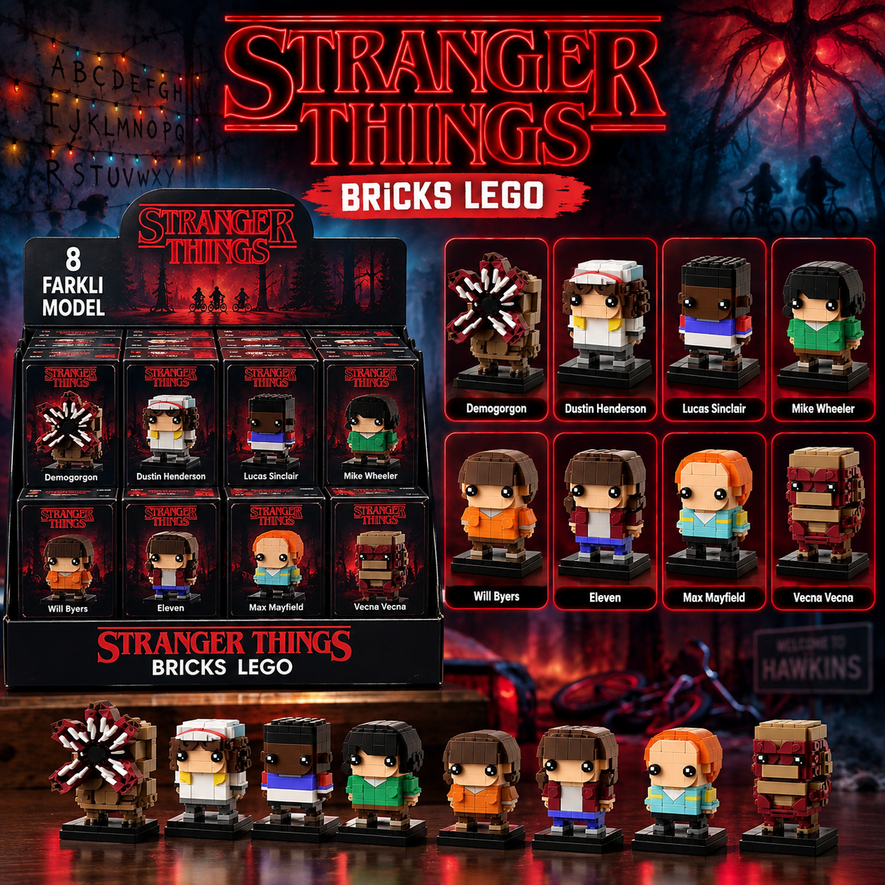 STRANGER THİNKS BRİCKS LEGO