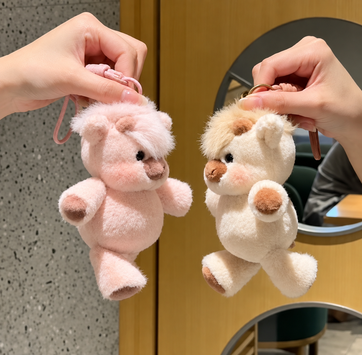 KOŞAN PELUŞ OYUNCAK ANAHTARLIK