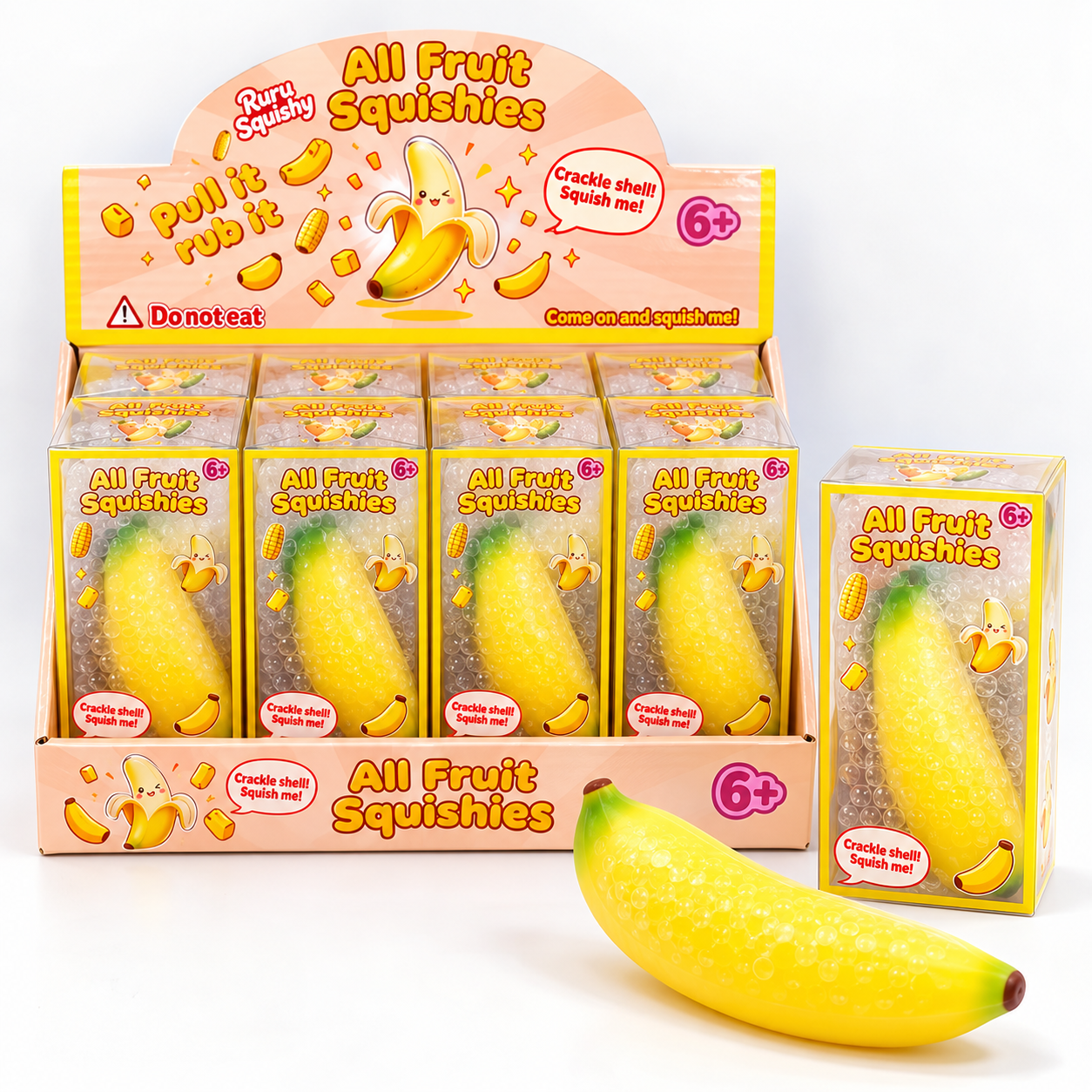İTHAL LÜKS MUZ SQUİSHY 12'Lİ PAKET