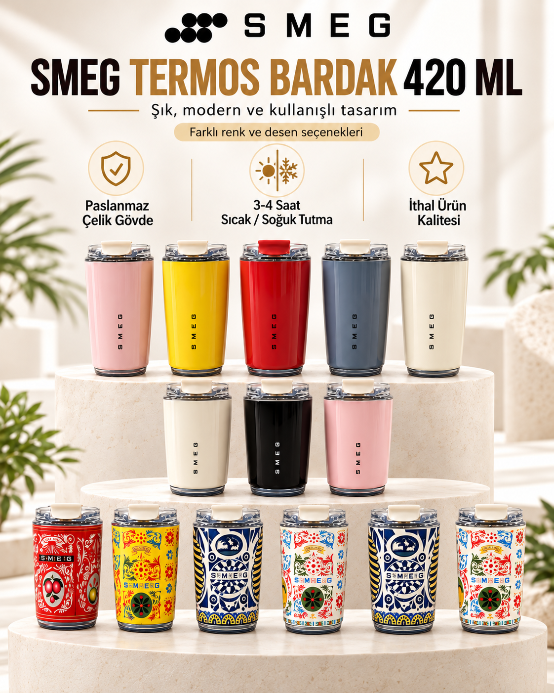 SMEG TERMOS BARDAK  420 ML