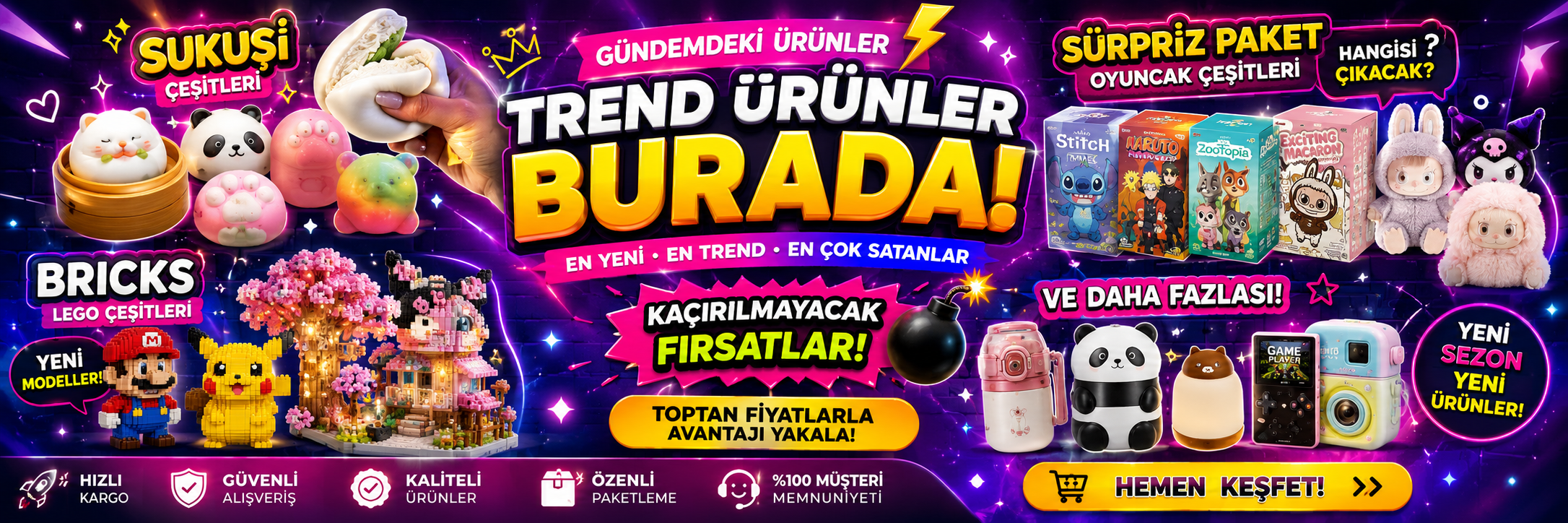 Toptan Oyuncak Tedariki